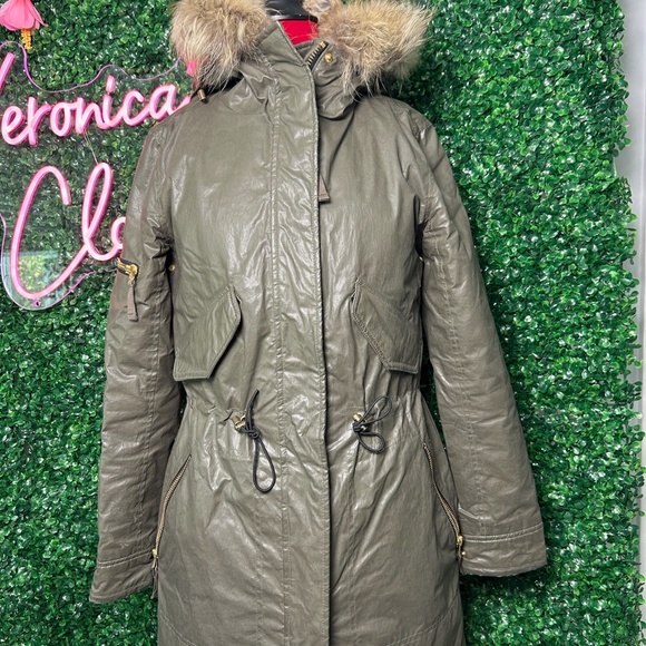 SAM Green Puffer Coat - Picture 5 of 6